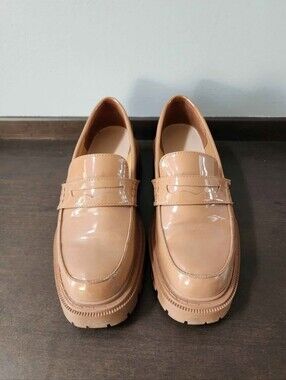 Aldo Women's Patent Leather Lug Sole Loafers